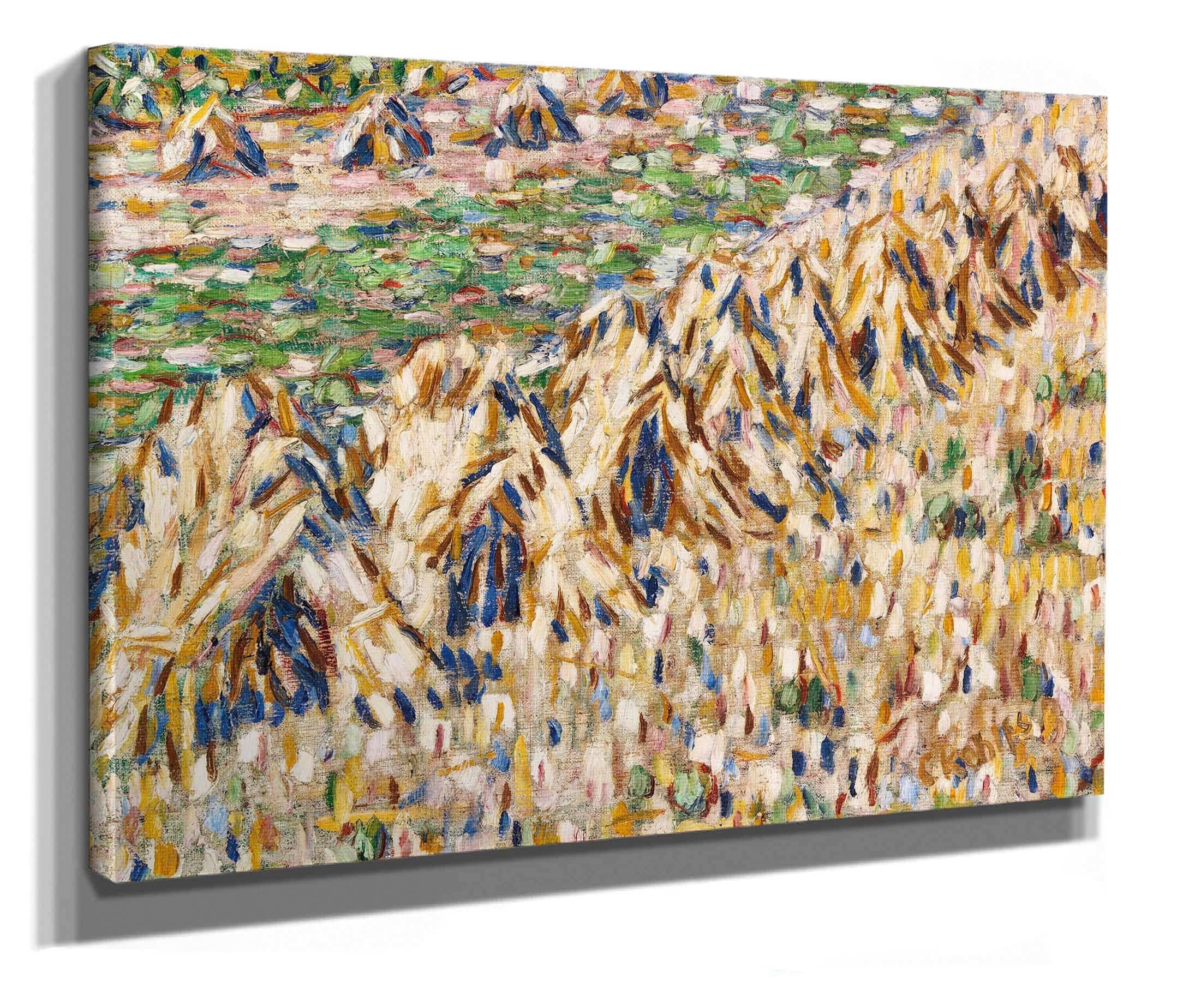 Kornpuppen Im Kornfeld by Christian Rohlfs