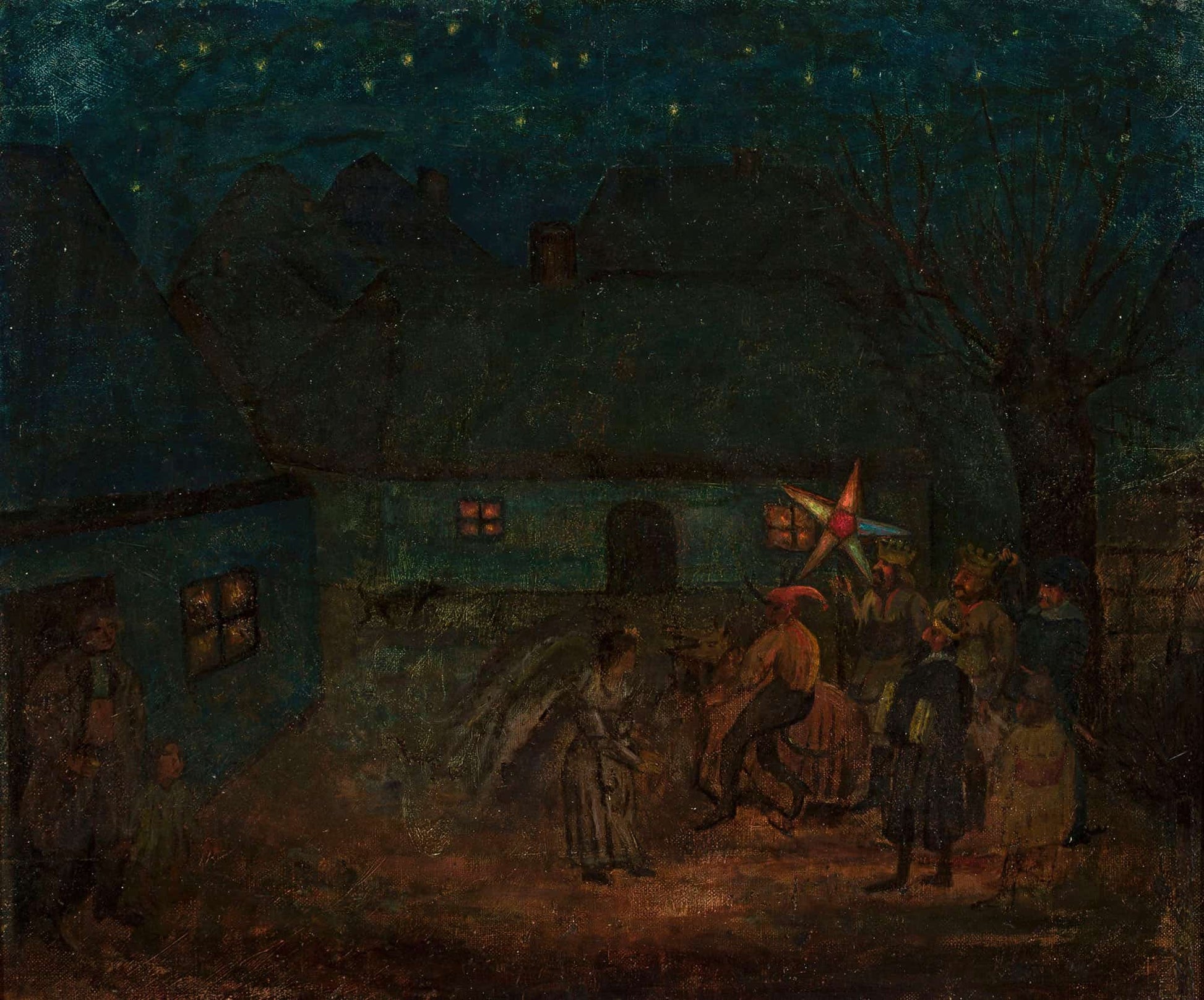 Krakow Crib by Tadeusz Makowski