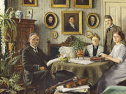 Kunstnerens Familie by Paul Fischer