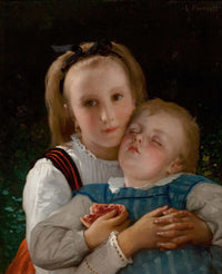 L Amour Fraternel by Leon Jean Basile Perrault