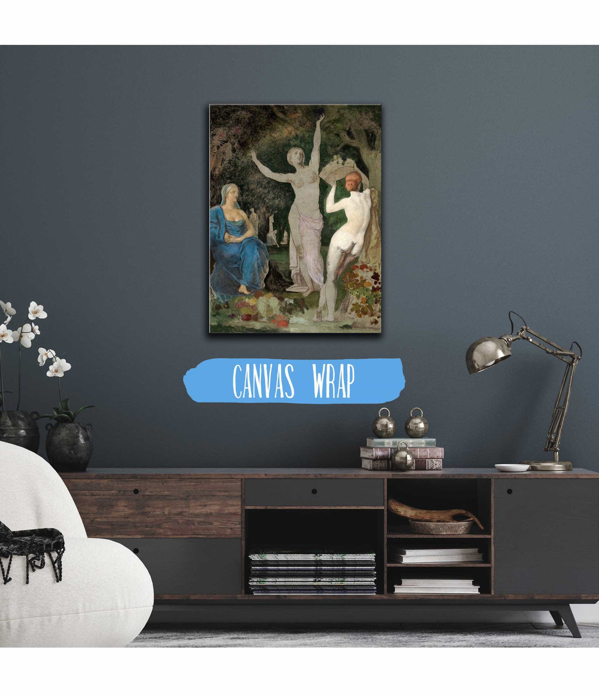 L Automne by Pierre Puvis De Chavannes