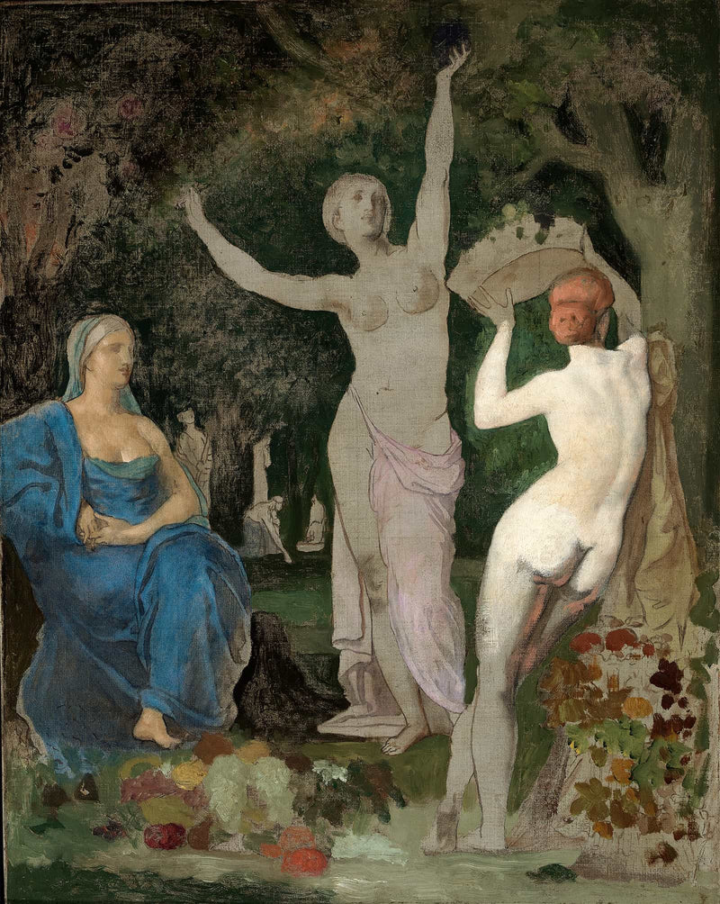 L Automne by Pierre Puvis De Chavannes