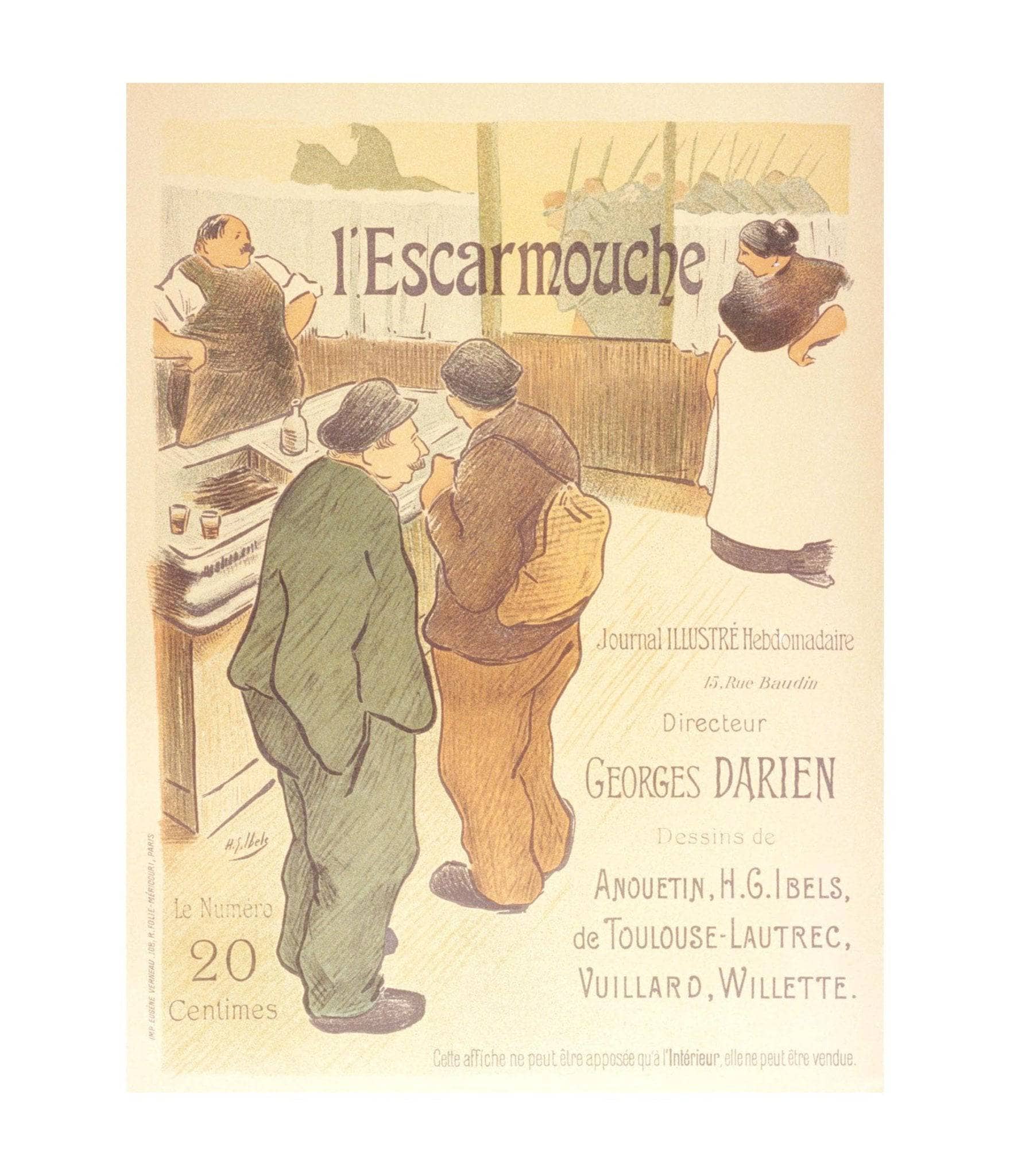 L'Escarmouche Henri-Gabriel Ibels