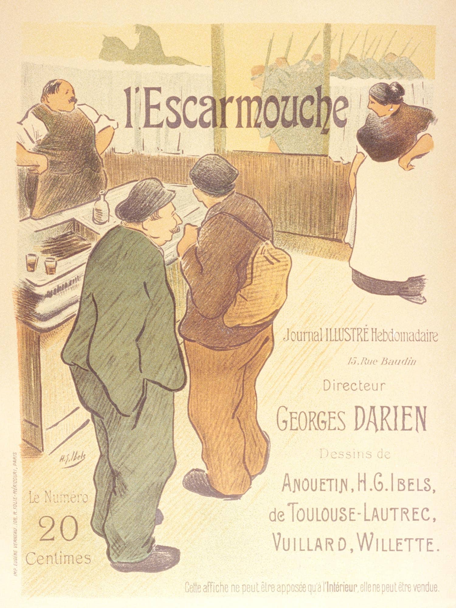 L'Escarmouche Henri-Gabriel Ibels