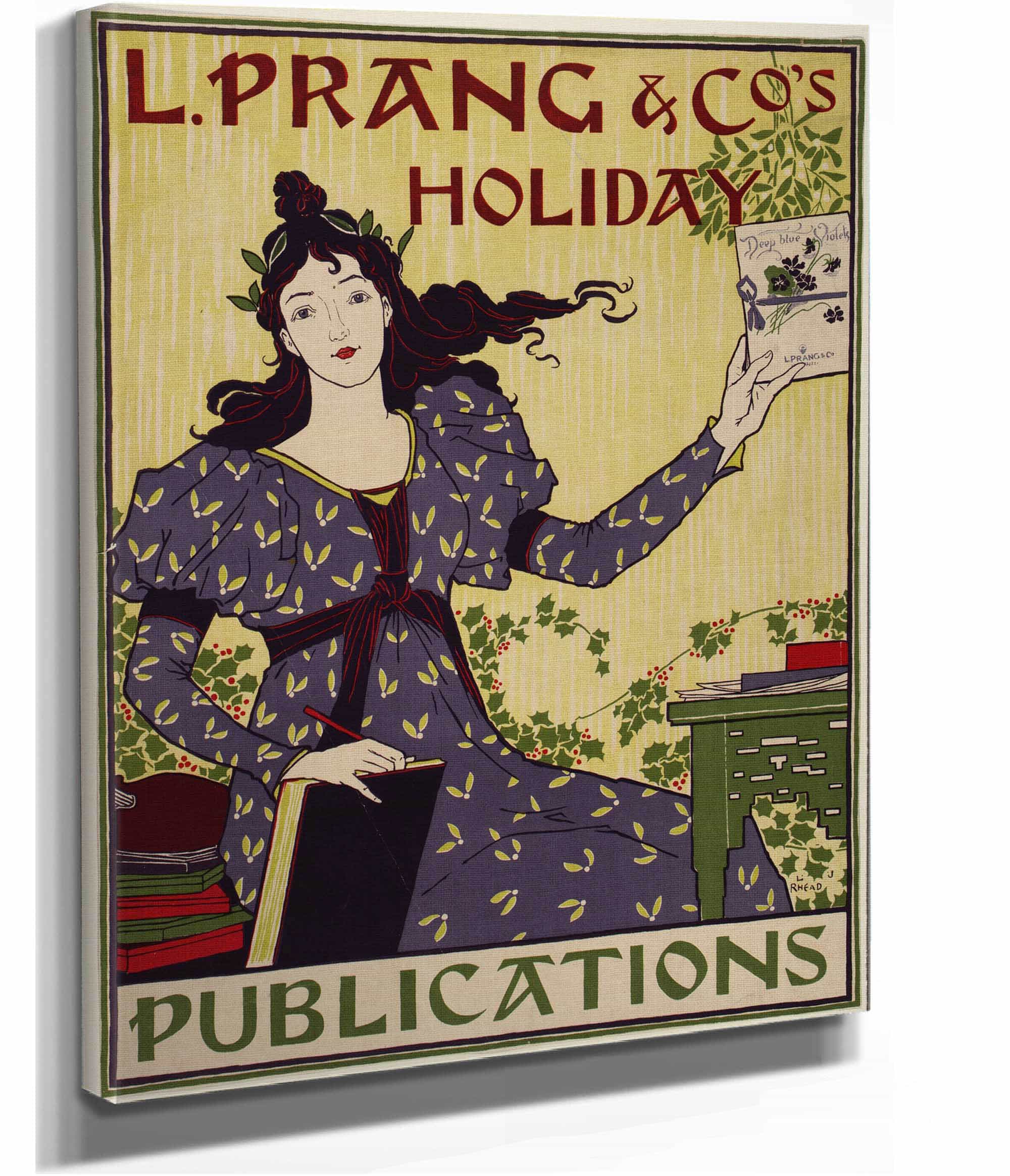 L Prang And Cos Holiday Publications by Louis Rhead