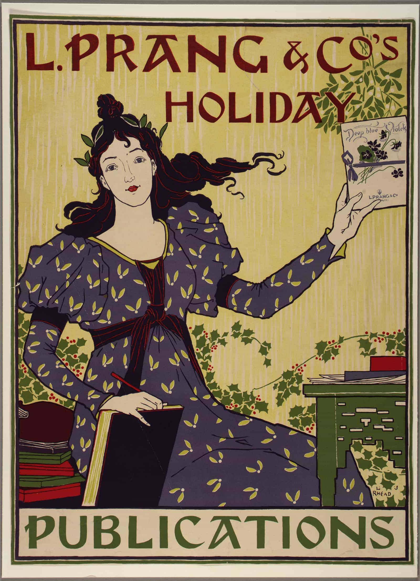L Prang And Cos Holiday Publications by Louis Rhead