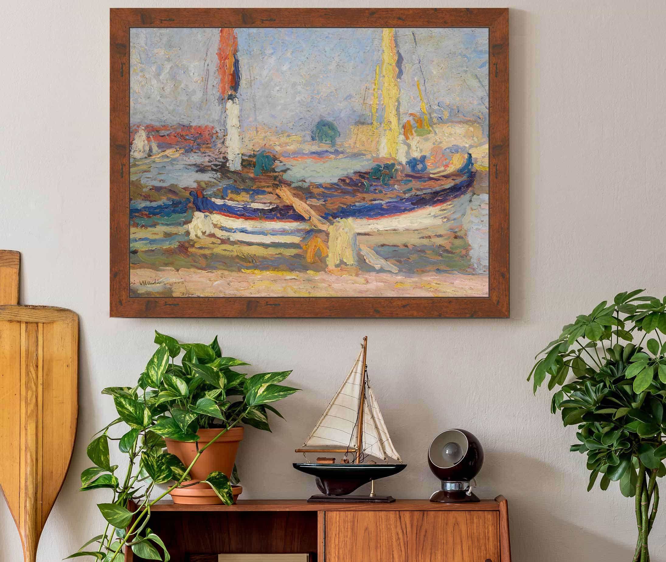 La Barque by Henri Martin