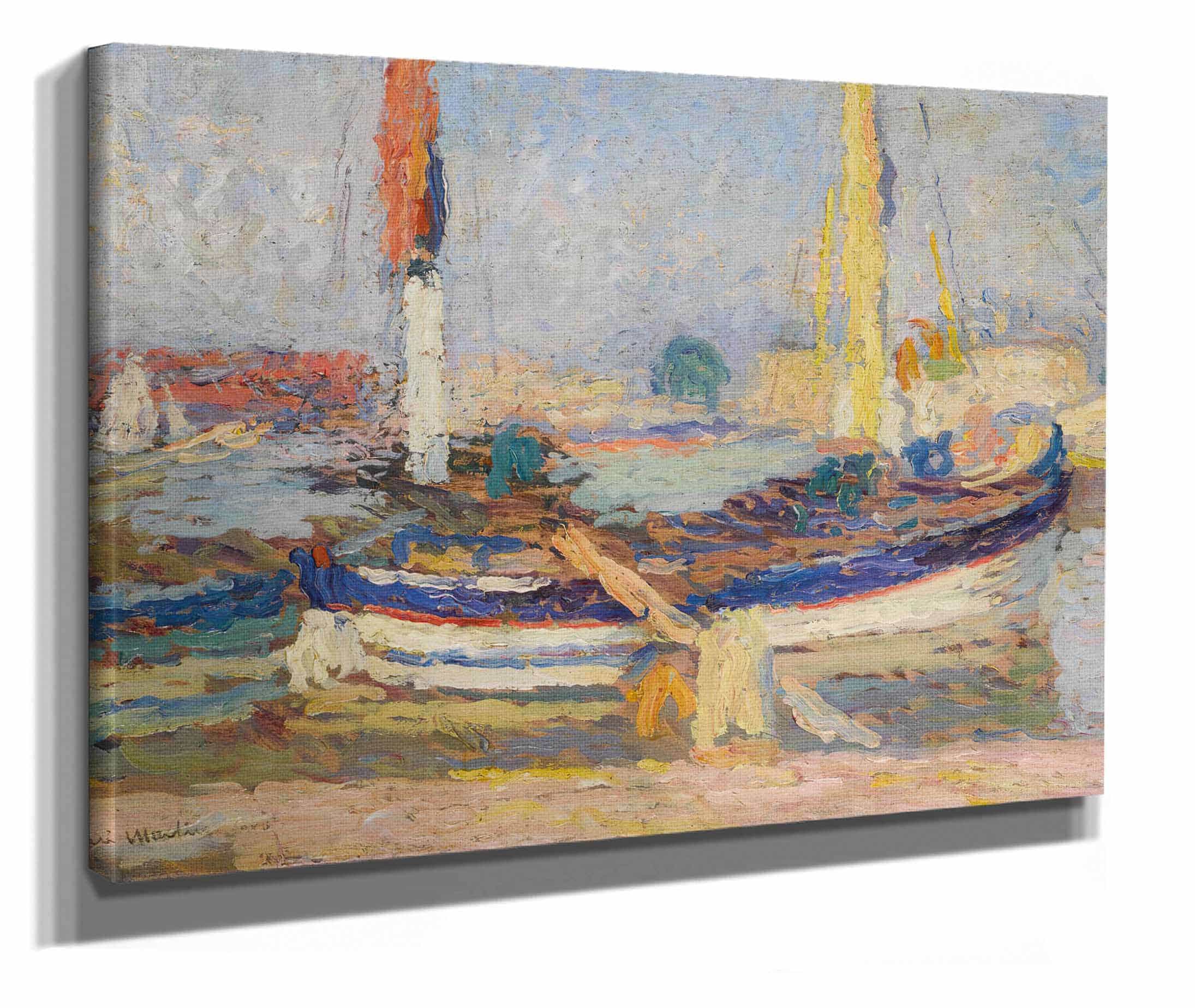 La Barque by Henri Martin