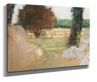 La Barriere Blanche Aux Clayes by Edouard Vuillard