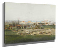 La Battaille De Champigny by Jean Baptiste Edouard Detaille