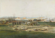 La Battaille De Champigny by Jean Baptiste Edouard Detaille