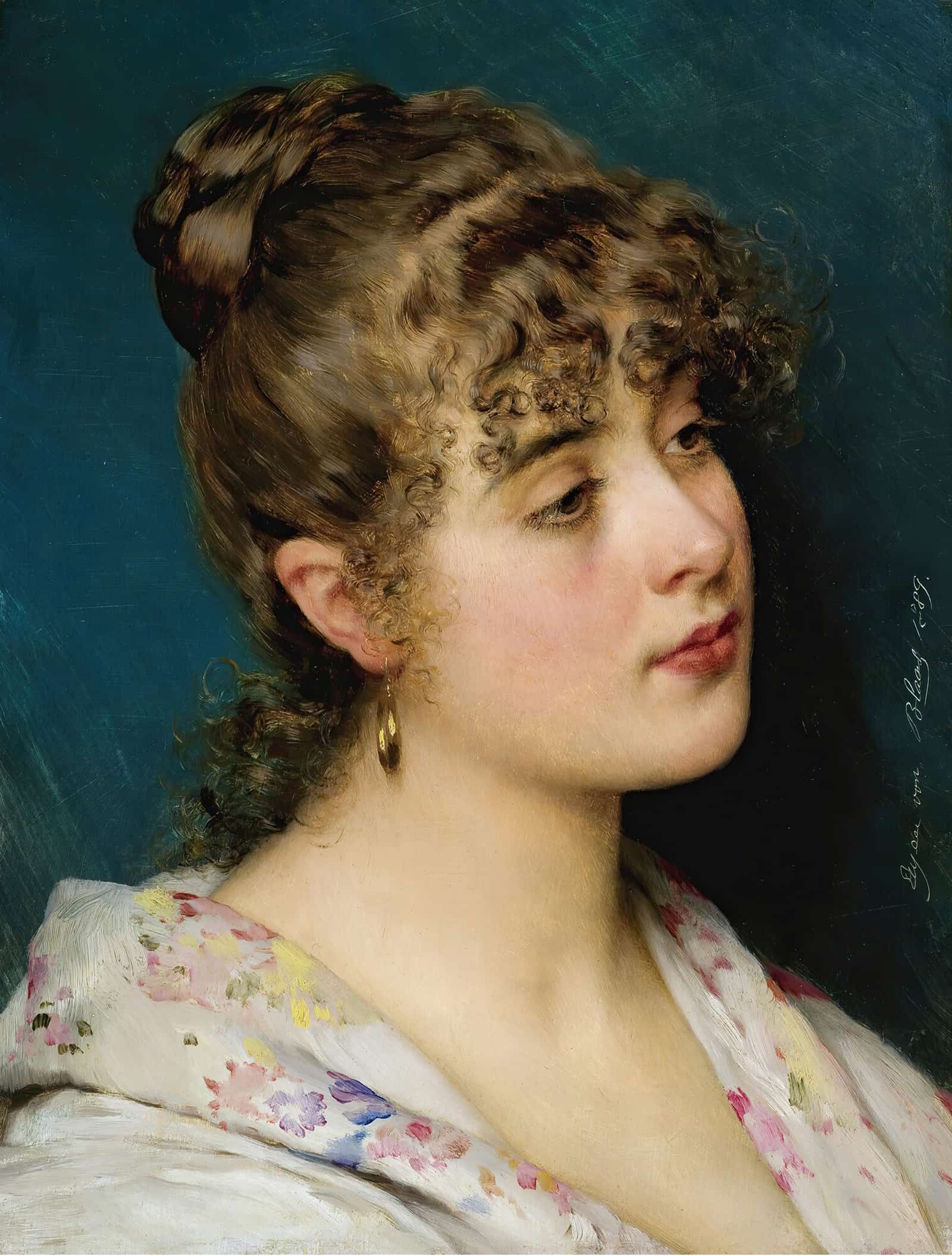La Bella Veneziana by Eugen Von Blaas