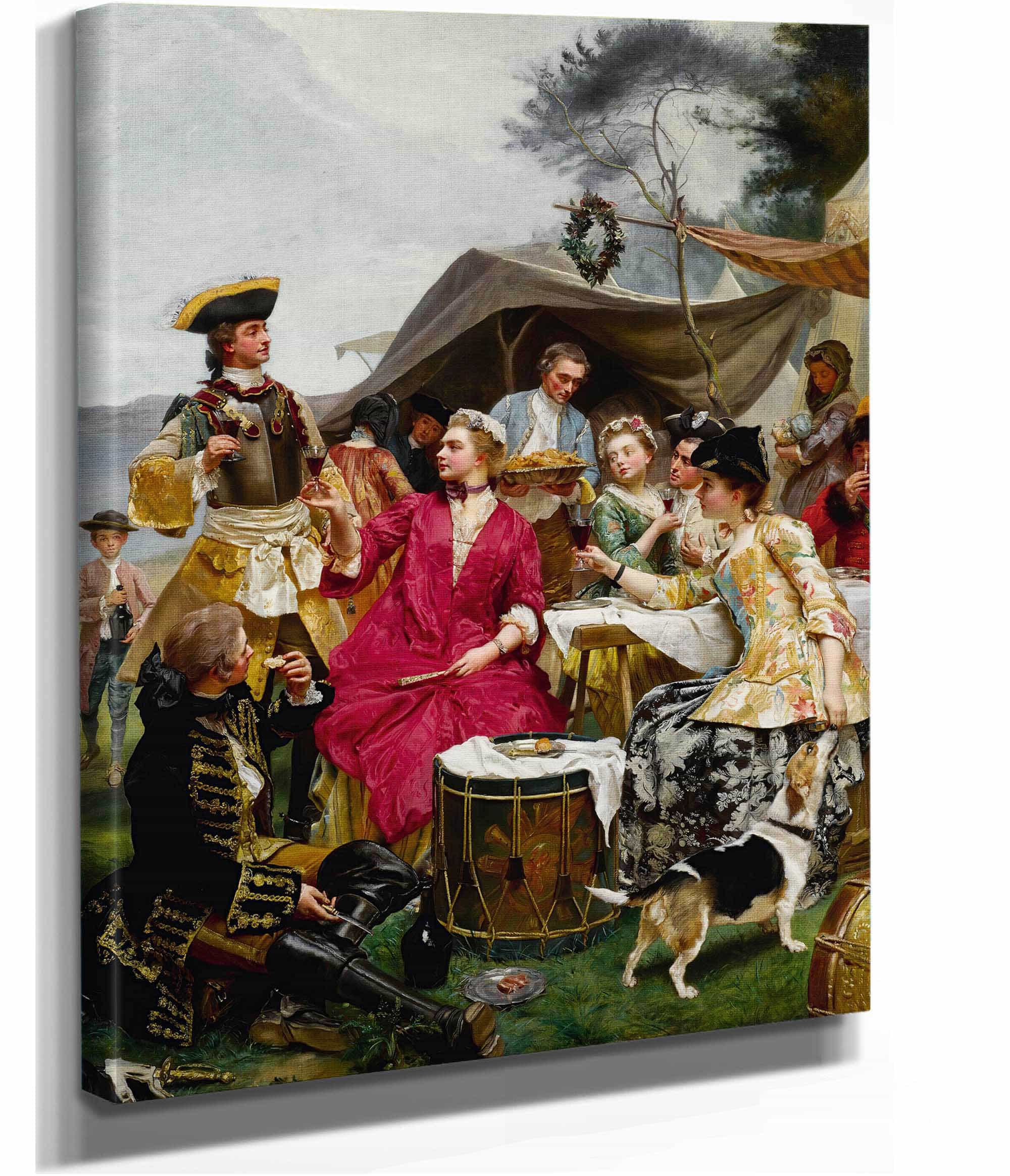 La Bienvenue by Gustave Jean Jacquet