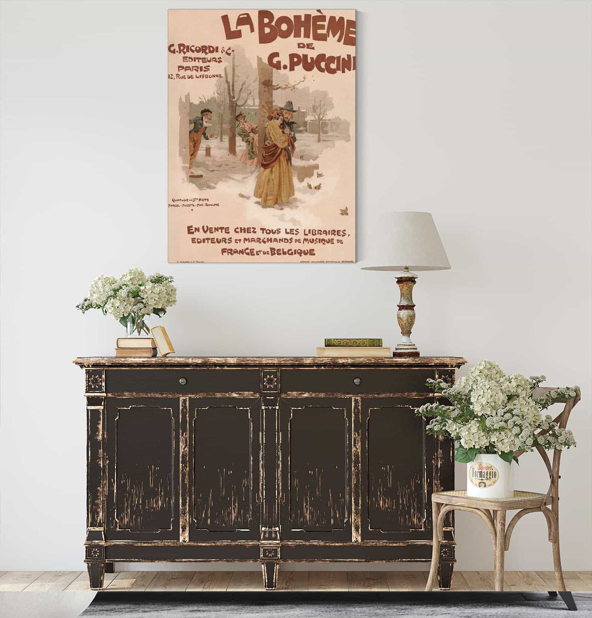 La Boheme by Adolfo Hohenstein