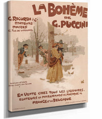 La Boheme by Adolfo Hohenstein