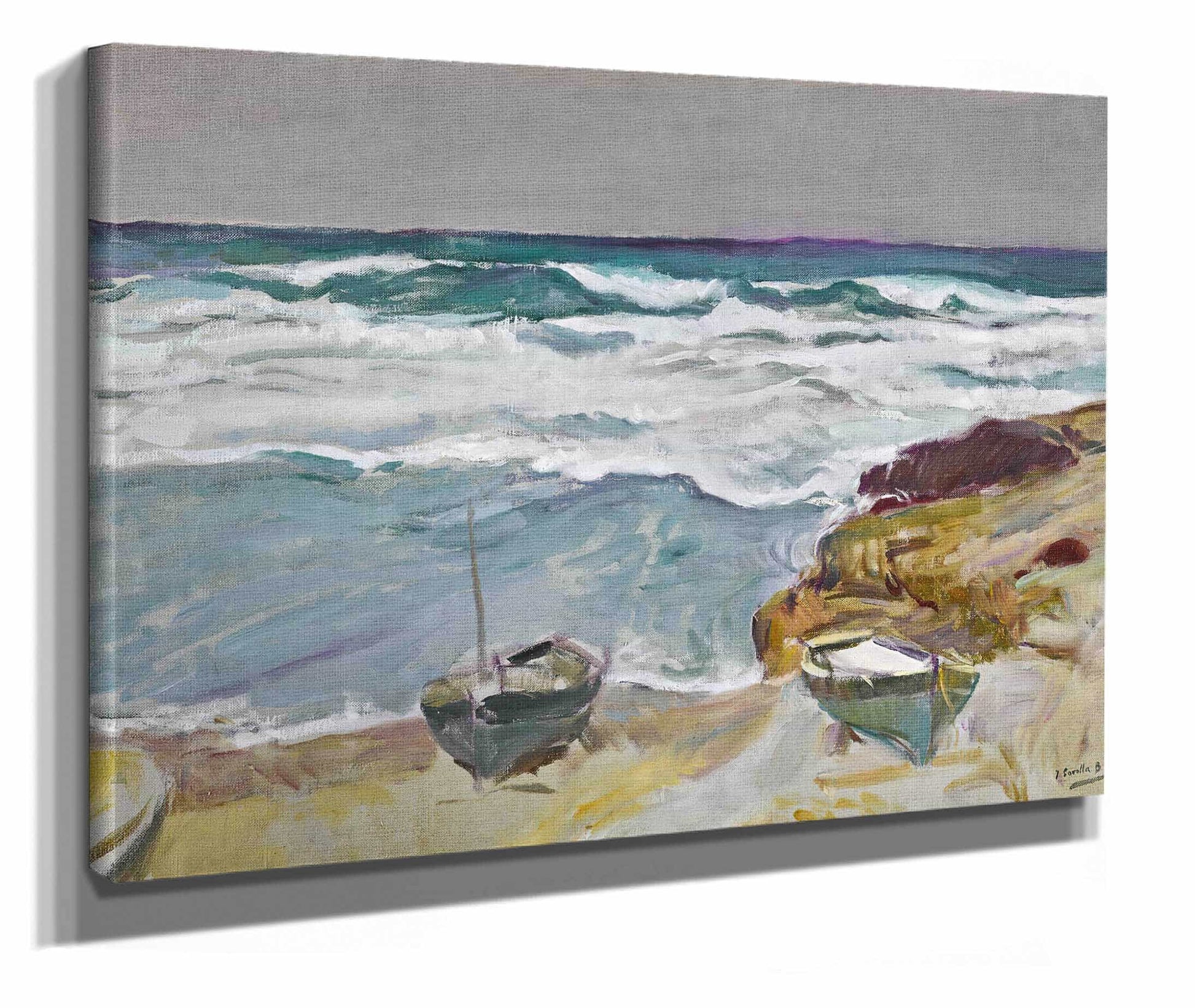 La Caleta Malaga La Caleta Beach Malaga by Joaquin Sorolla