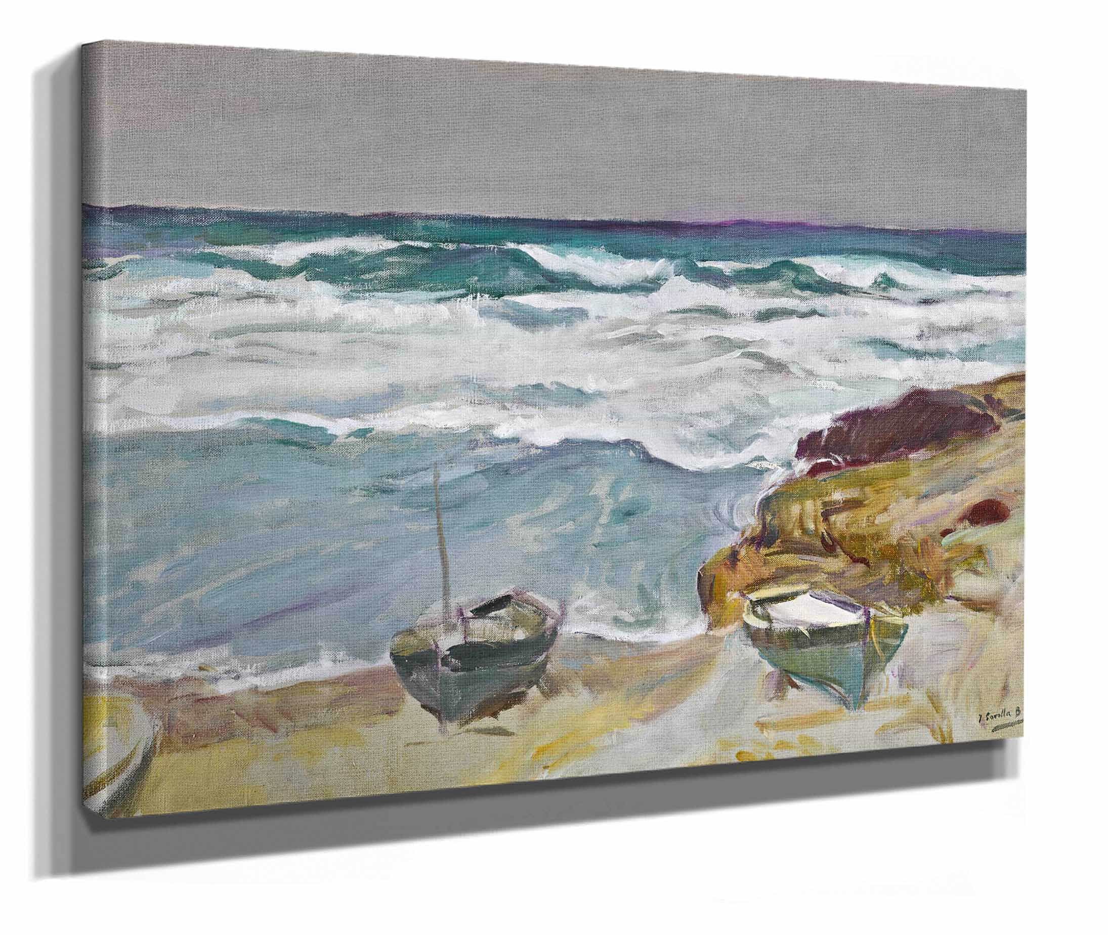La Caleta Malaga La Caleta Beach Malaga by Joaquin Sorolla