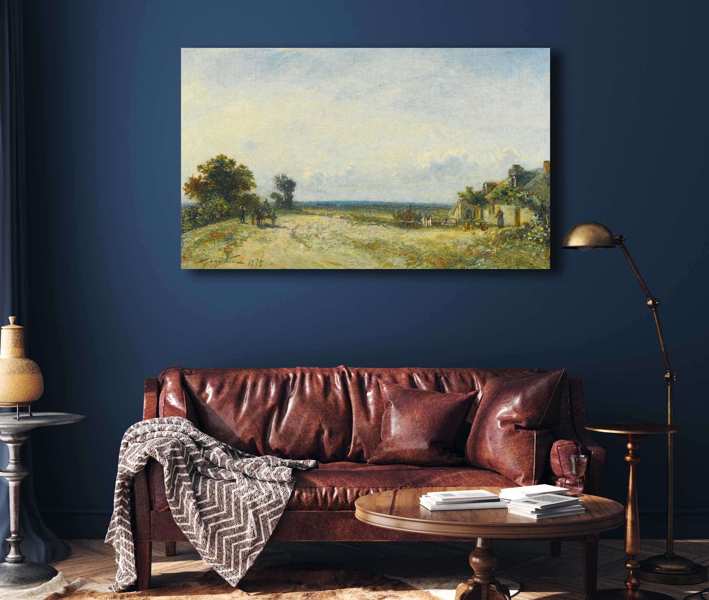 La Campagne Nivernaise by Johan Barthold Jongkind