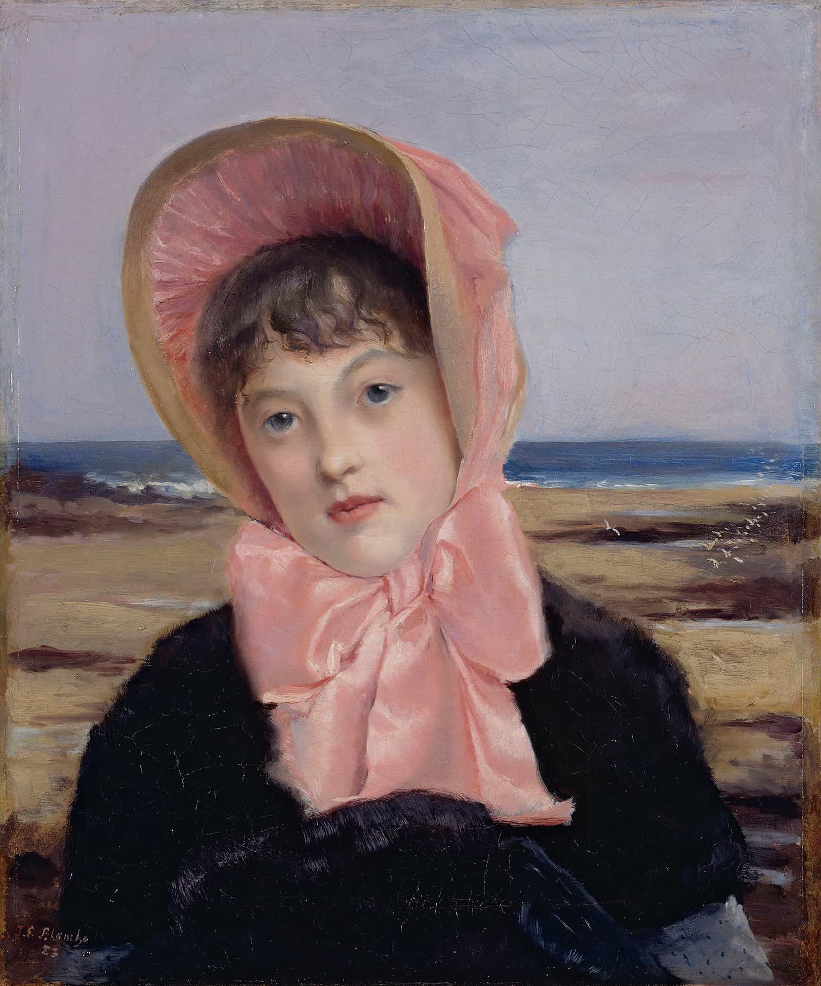 La Capeline Rose by Jacques Emile Blanche