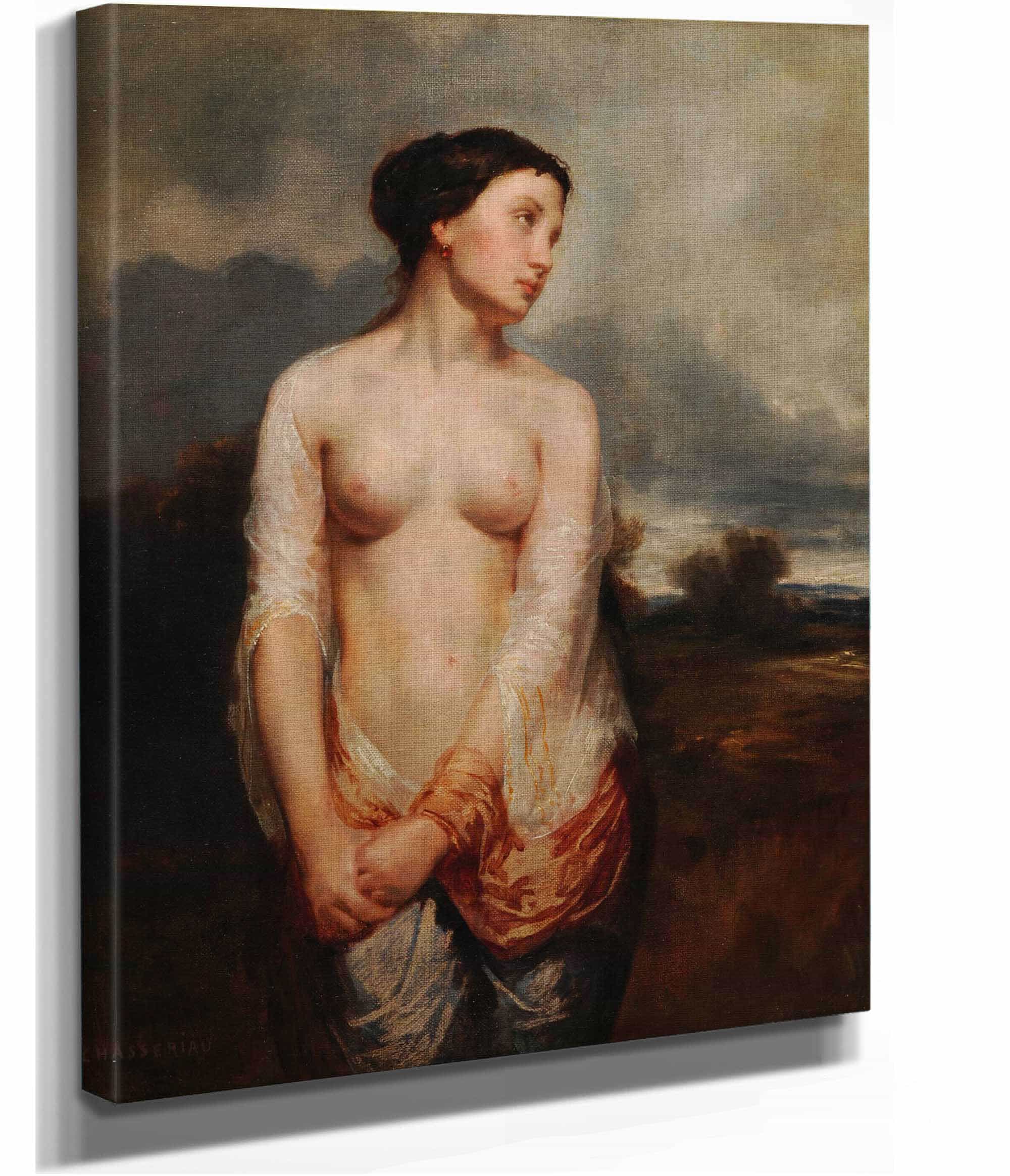 La Captive  by Theodore Chasseriau