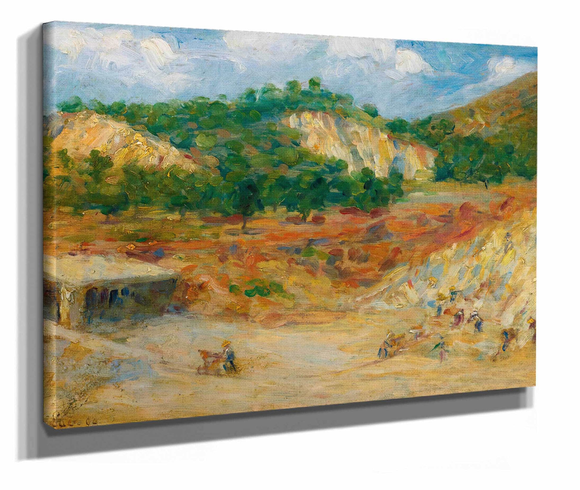 La Carriere by Maximilien Luce