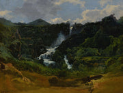 La Cascade De Terni by Jean Baptiste Camille Corot