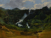 La Cascade De Terni by Jean Baptiste Camille Corot