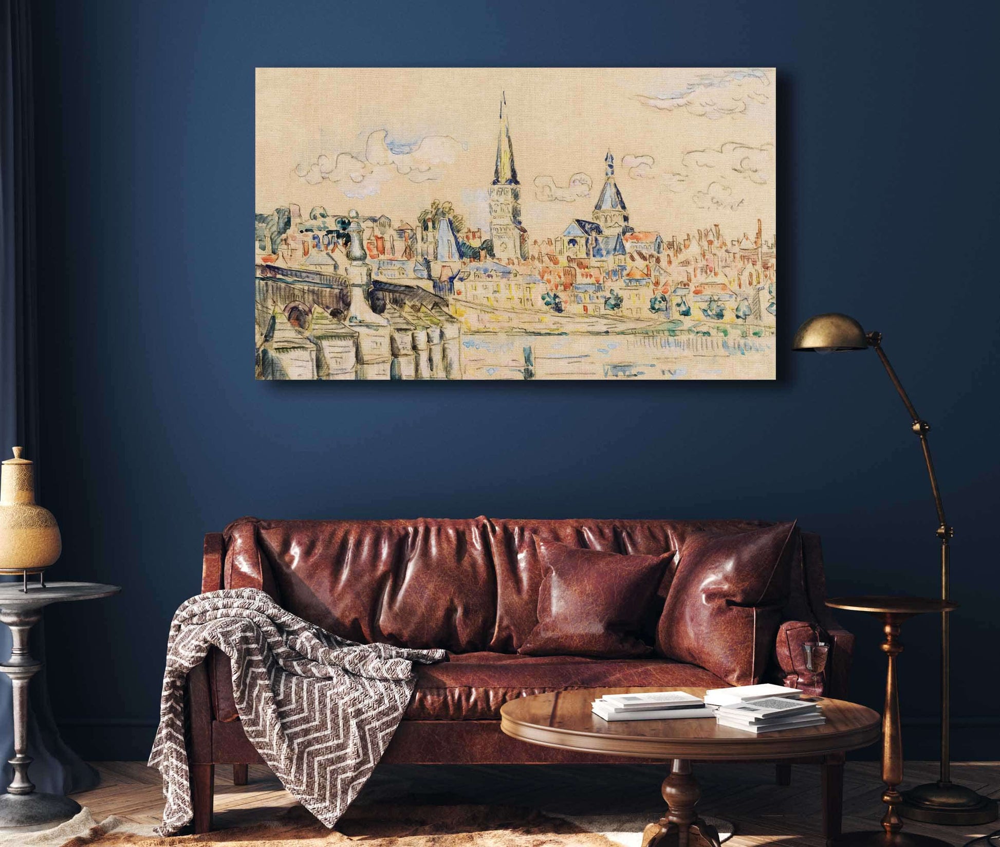 La Charite Sur Loire by Paul Signac