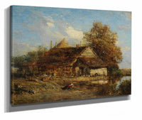 La Chaumiere by Felix Ziem