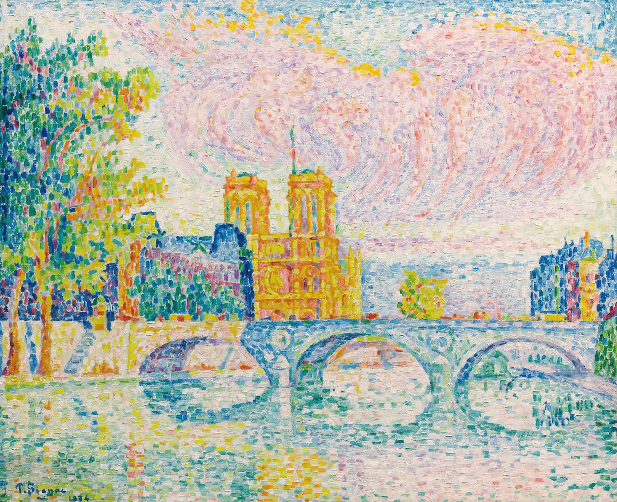 La Cite Paris by Paul Signac