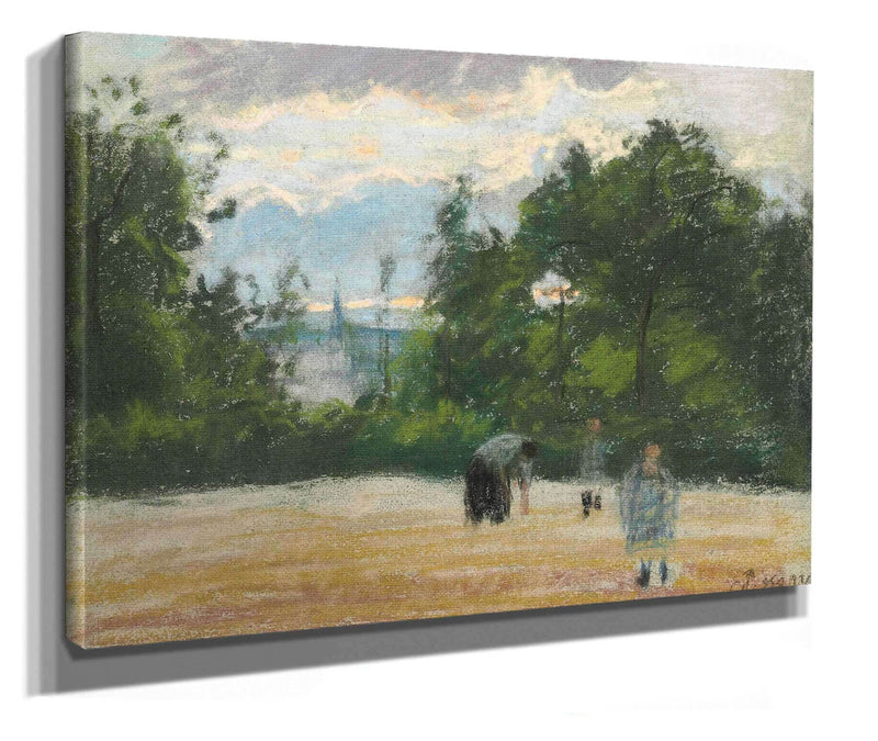 La Clairiere by Camille Pissarro