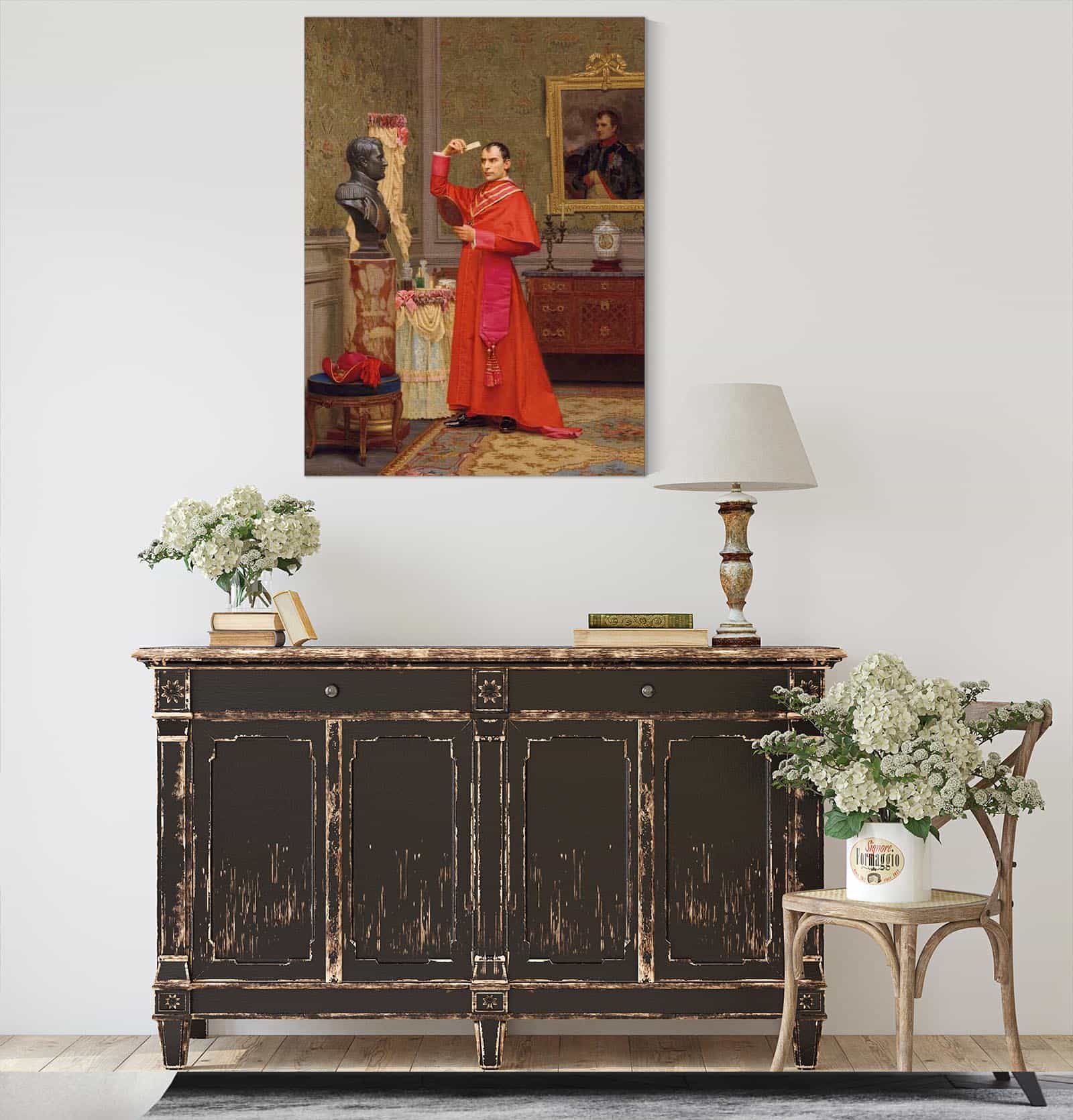 La Comparaison by Jehan Georges Vibert
