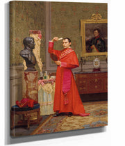 La Comparaison by Jehan Georges Vibert