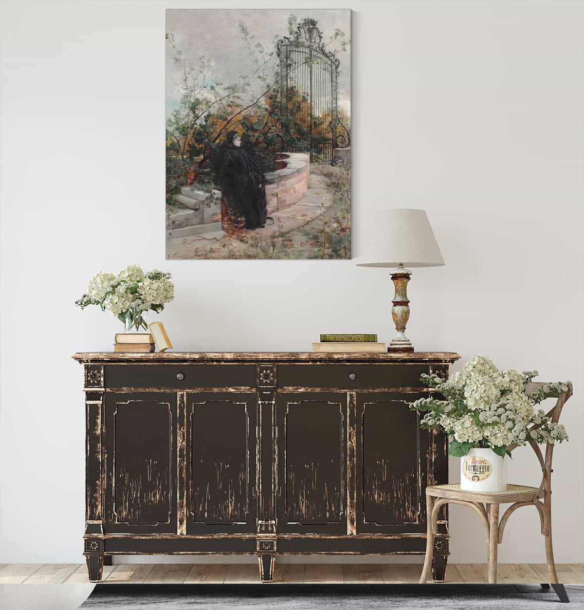 La Comtesse De Castiglione by Georges Jules Victor Clairin