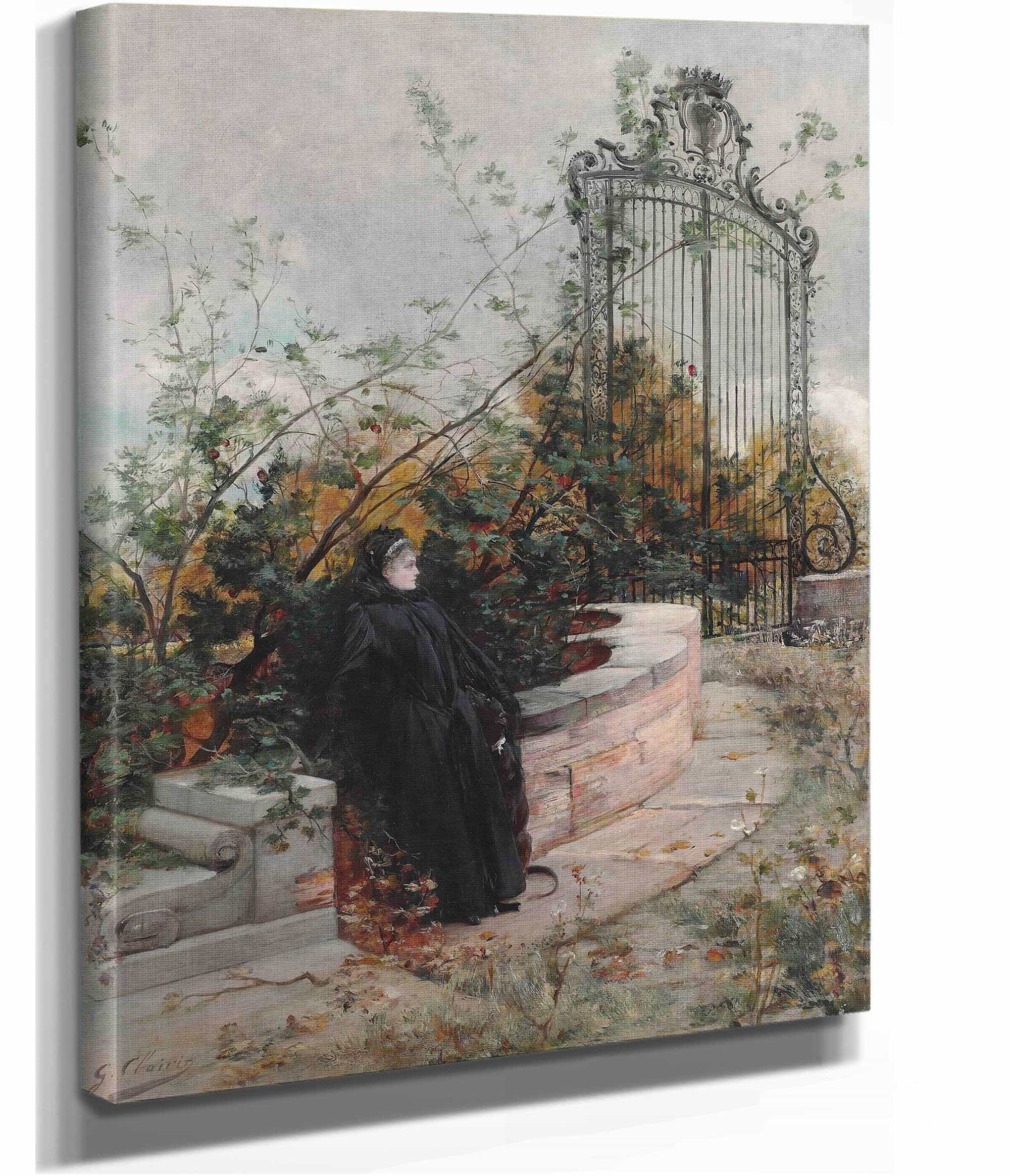 La Comtesse De Castiglione by Georges Jules Victor Clairin