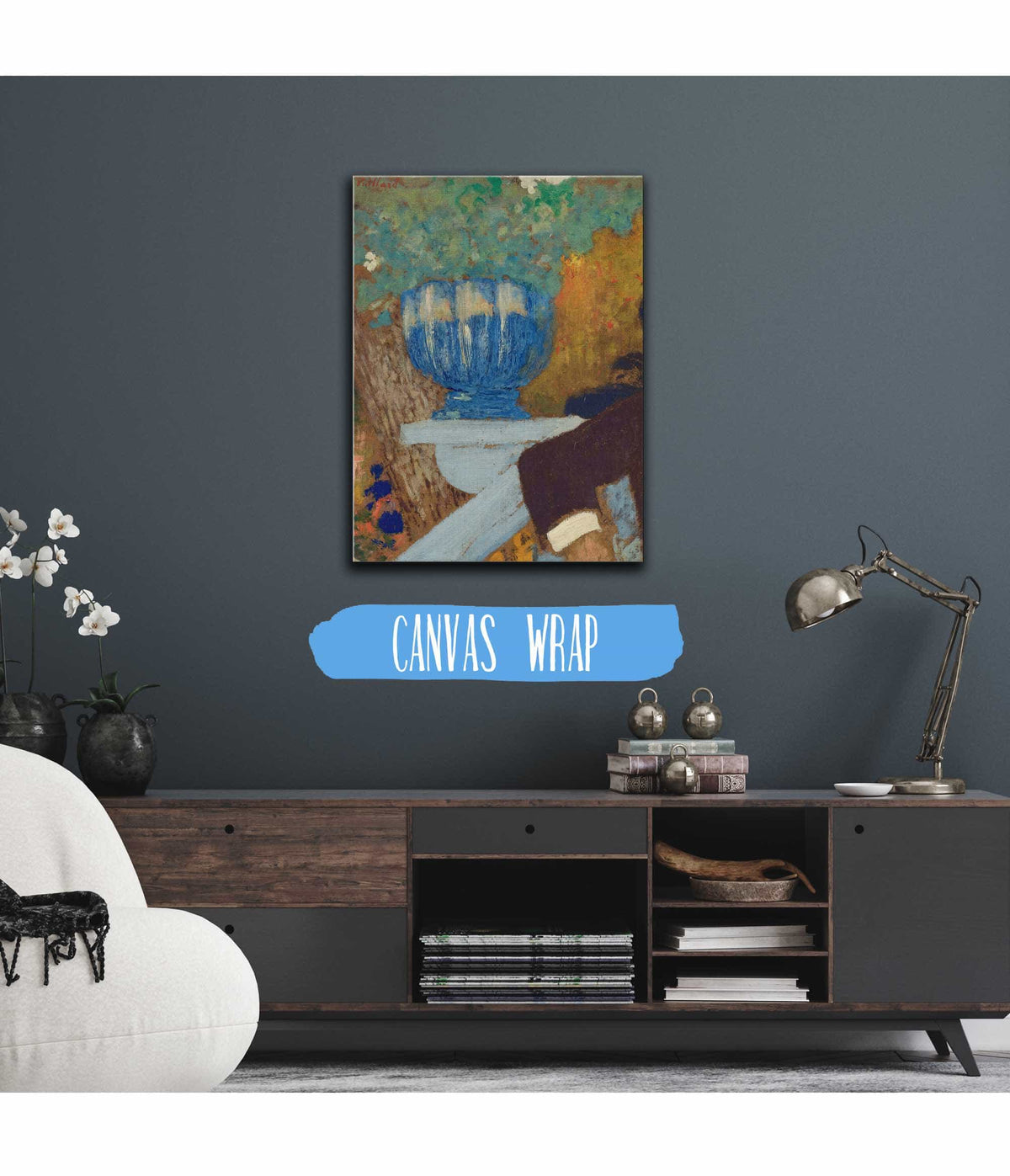 La Coupe Bleue by Edouard Vuillard