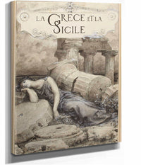 La Crece Et La Sicile by Luc Olivier Merson