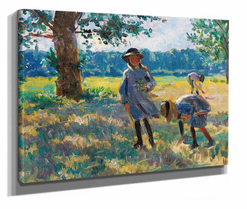 La Cueillette Des Fleurs by Henri Lebasque