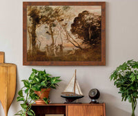 La Danse Des Nymphes by Jean Baptiste Camille Corot