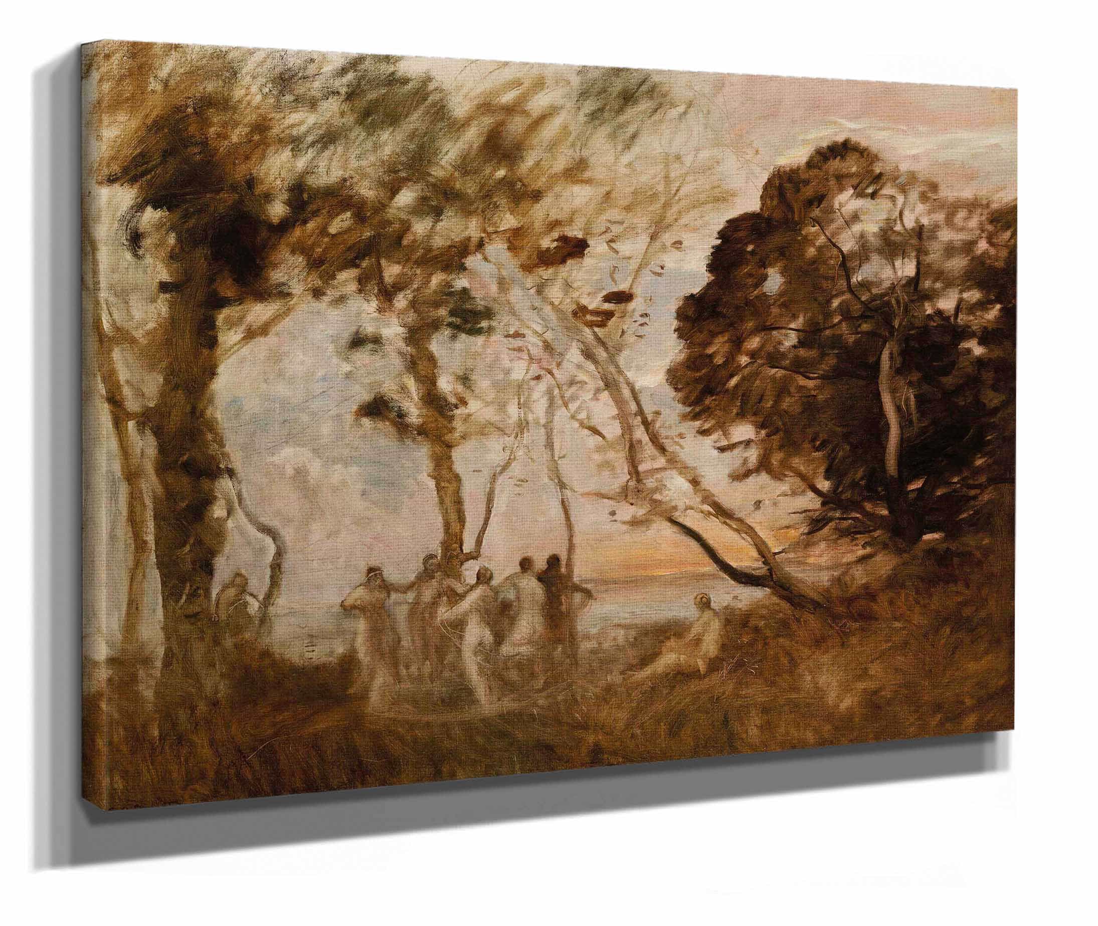 La Danse Des Nymphes by Jean Baptiste Camille Corot