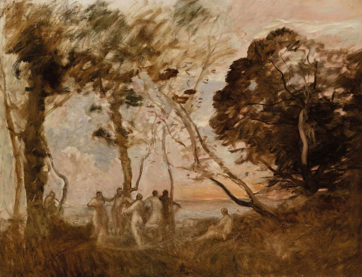 La Danse Des Nymphes by Jean Baptiste Camille Corot