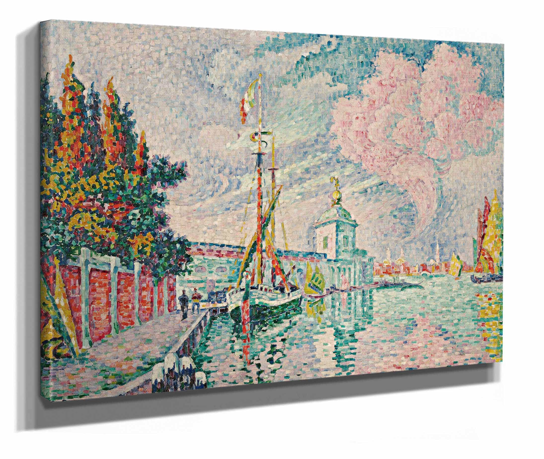 La Dogana Venise by Paul Signac