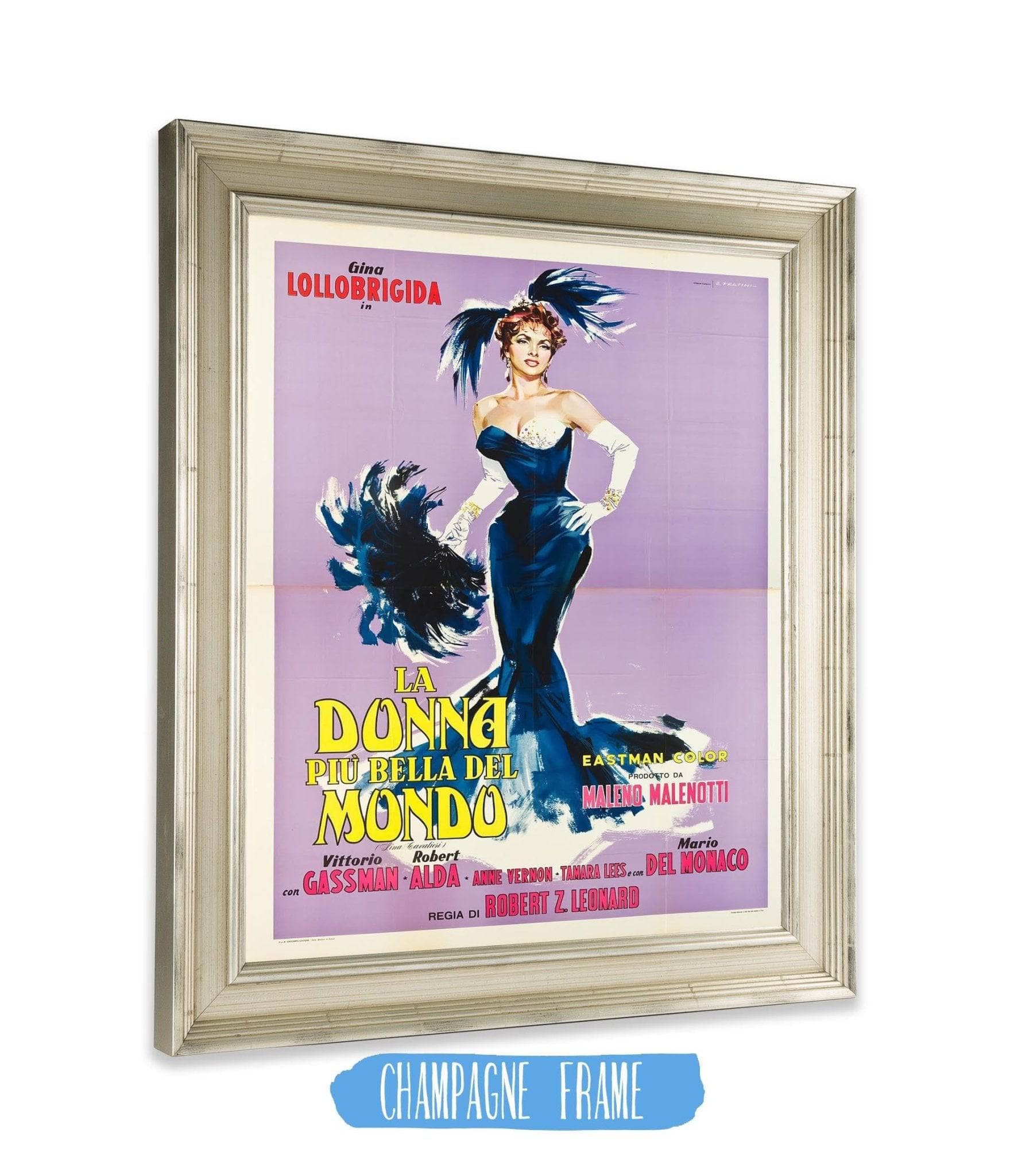 La Donna Piu Bella Del Mondo Starring Gina Lollobrigida
