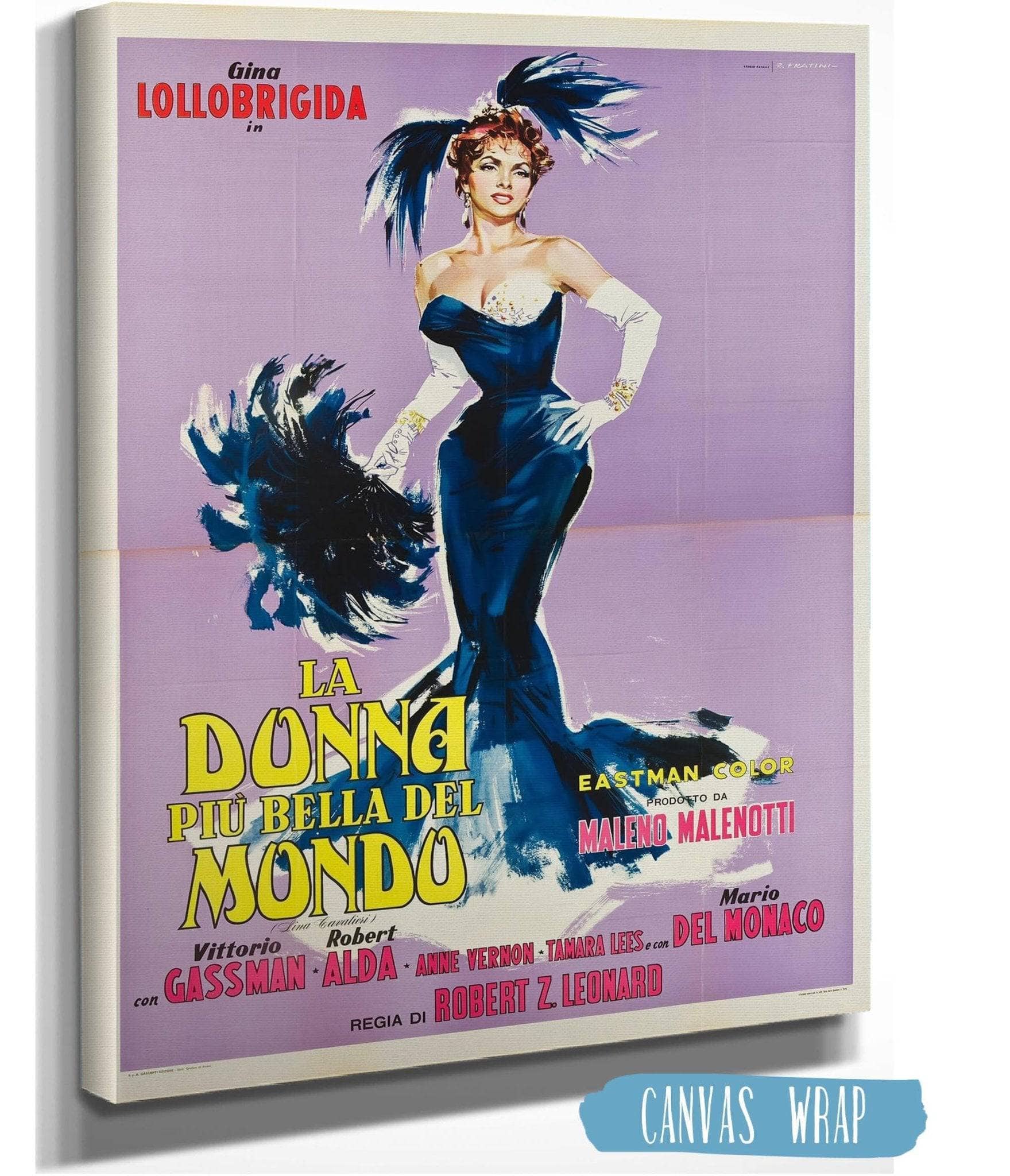 La Donna Piu Bella Del Mondo Starring Gina Lollobrigida