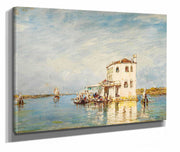 La Douane A Venise by Felix Ziem