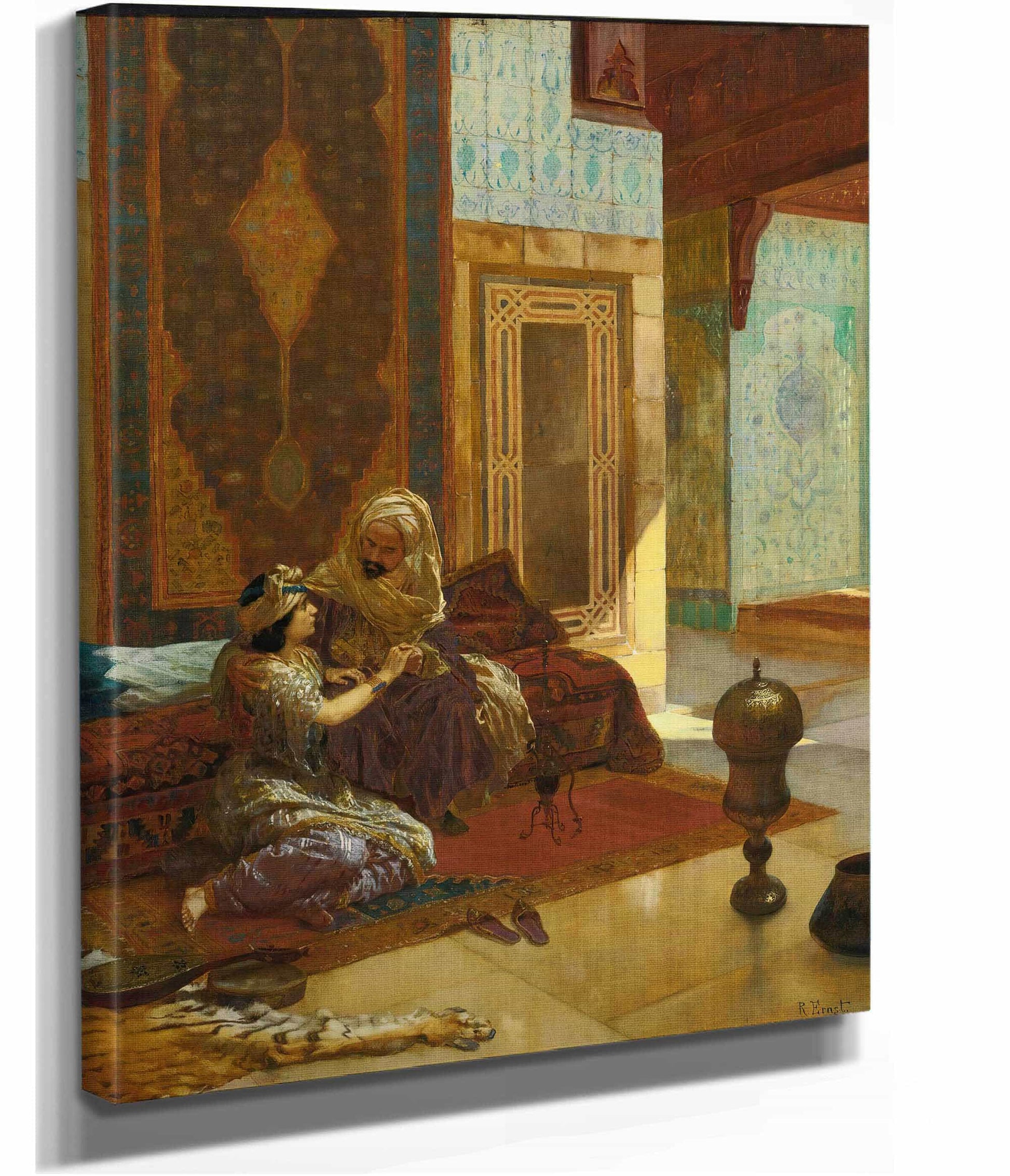 La Favorite by Rudolf Ernst
