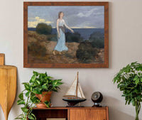 La Fee Aux Greves Fairy Of The Strand by Pierre Puvis De Chavannes