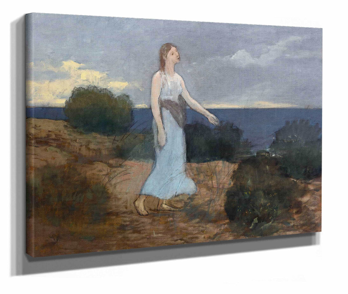 La Fee Aux Greves Fairy Of The Strand by Pierre Puvis De Chavannes