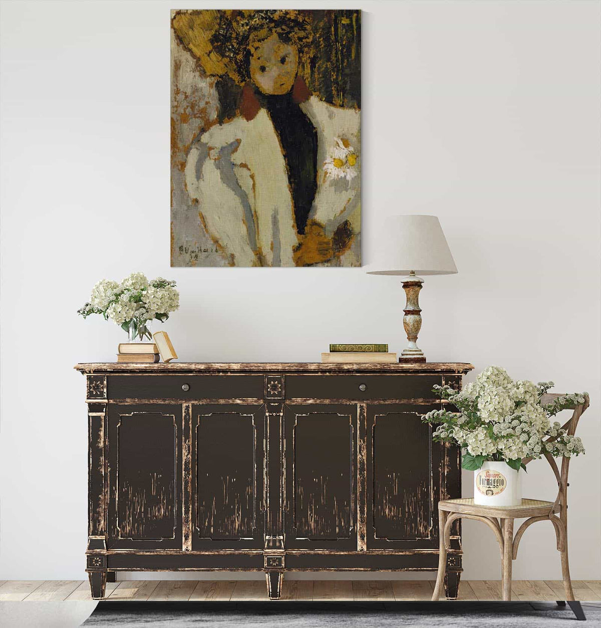 La Femme Aux Marguerites by Edouard Vuillard