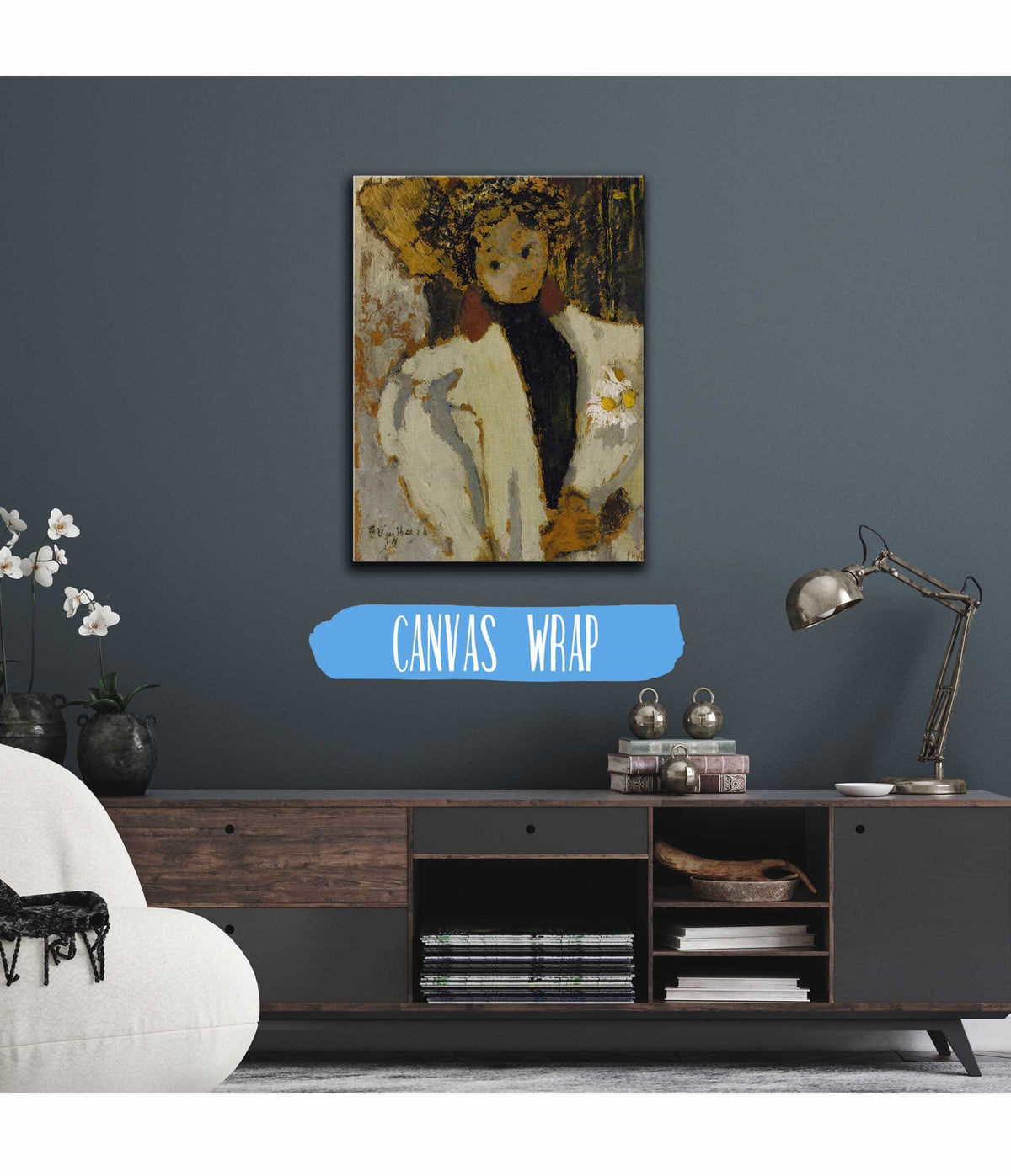 La Femme Aux Marguerites by Edouard Vuillard